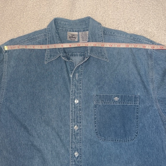 Vintage Disney Store Winnie the Pooh 
Denim Shirt Long Sleeve. - Picture 9 of 10